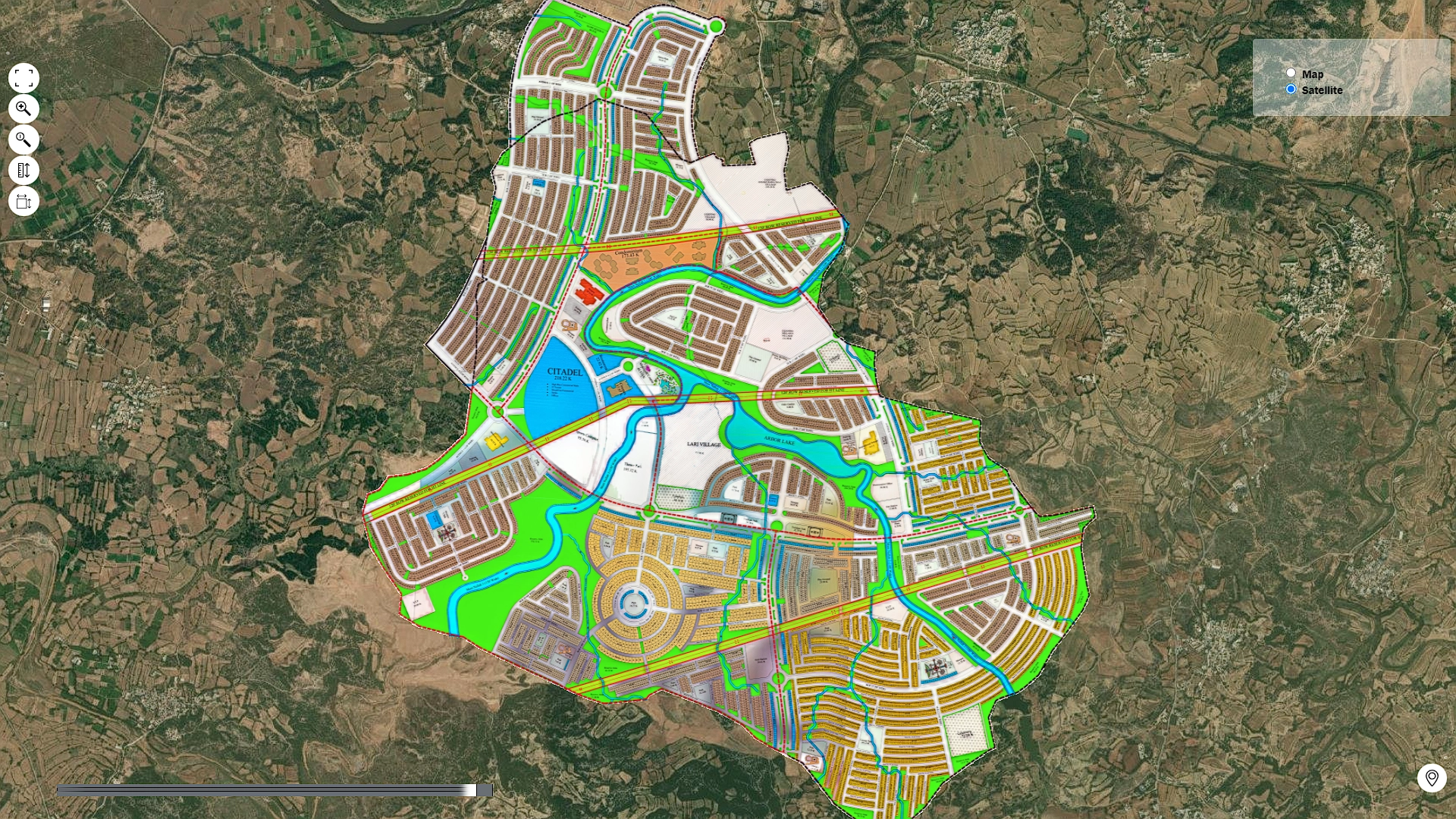 Bahria Phase Extension Map Plotsmap